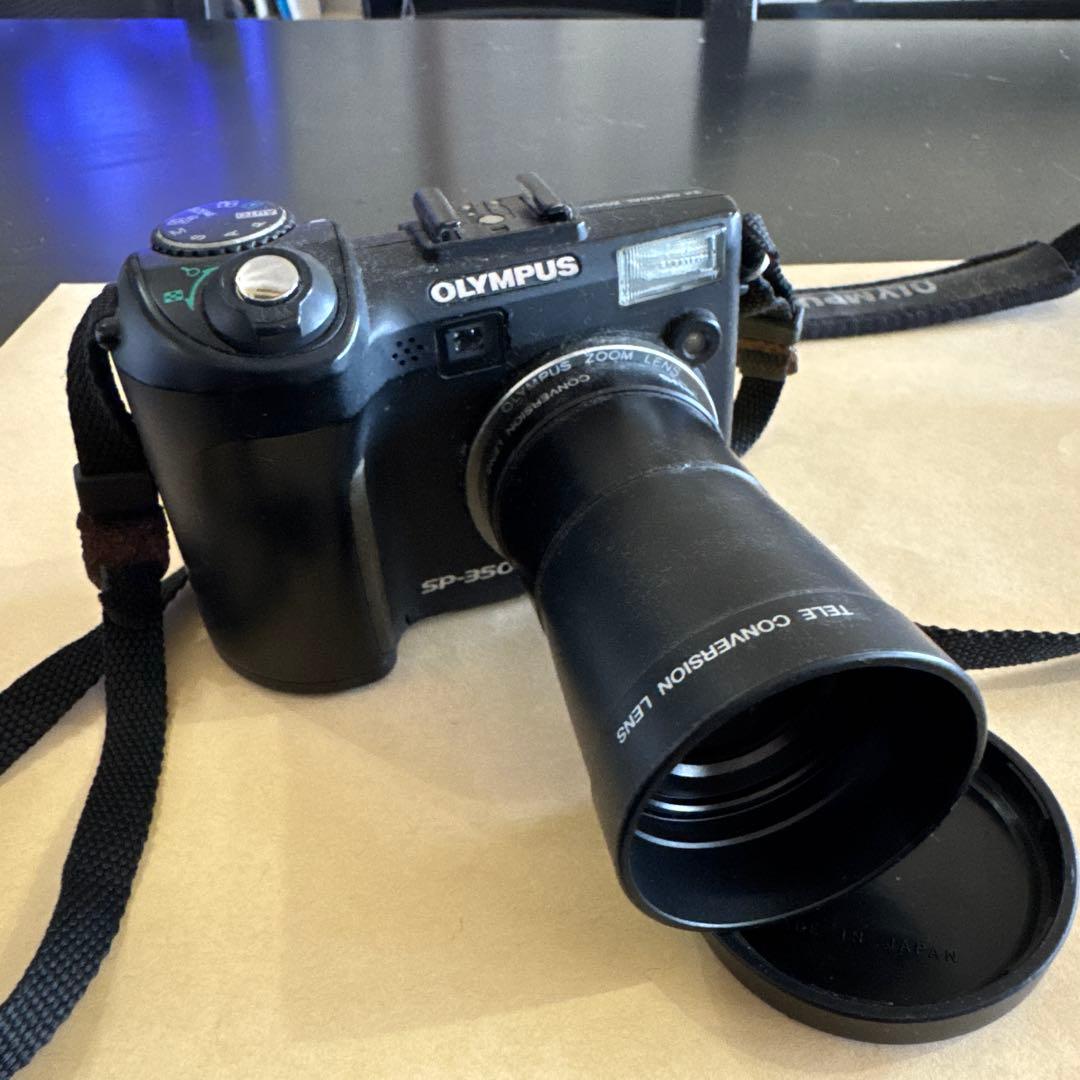 OLYMPUS SP-350 デジタルカメラ 8.0MP