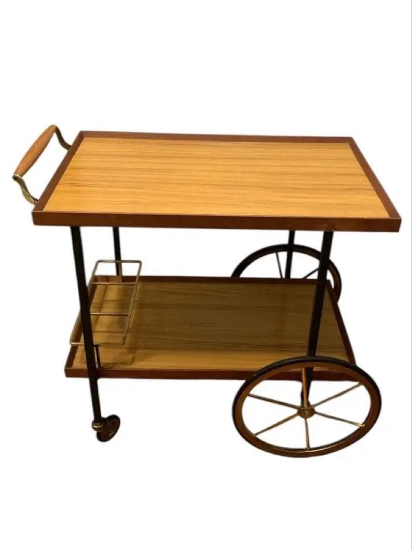 ヴィンテージ　キッチンワゴン 木製