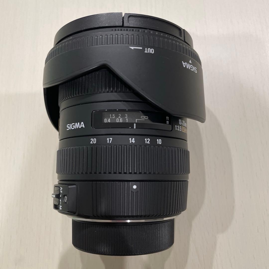 SIGMA EX 10-20mm f/3.5 レンズ