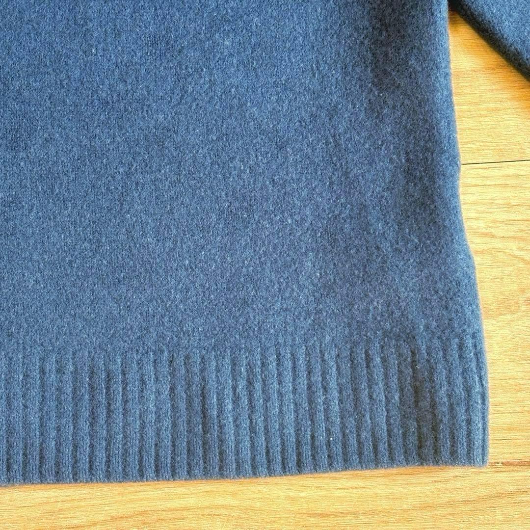 BATONER フリースウールパーカー ネイビー サイズ2