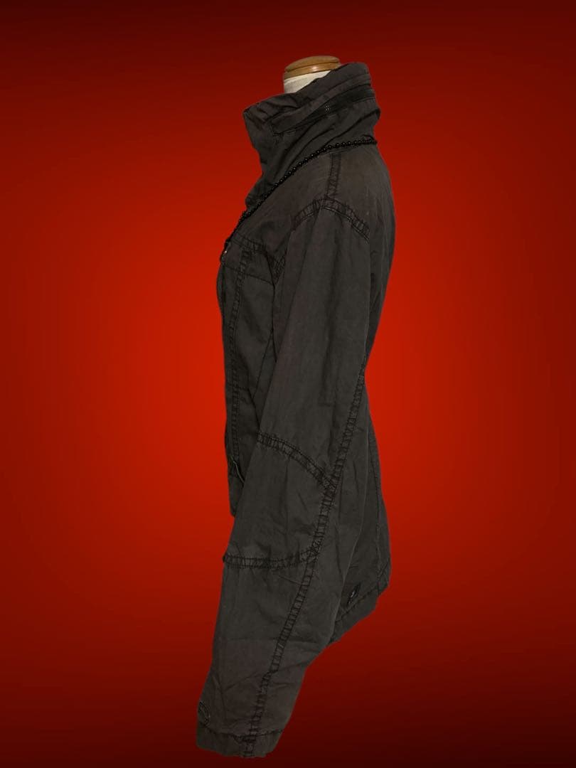 y2k00s当時物黒ミリタリーフェアリーグランジ古着NANAパンク平成ギャル