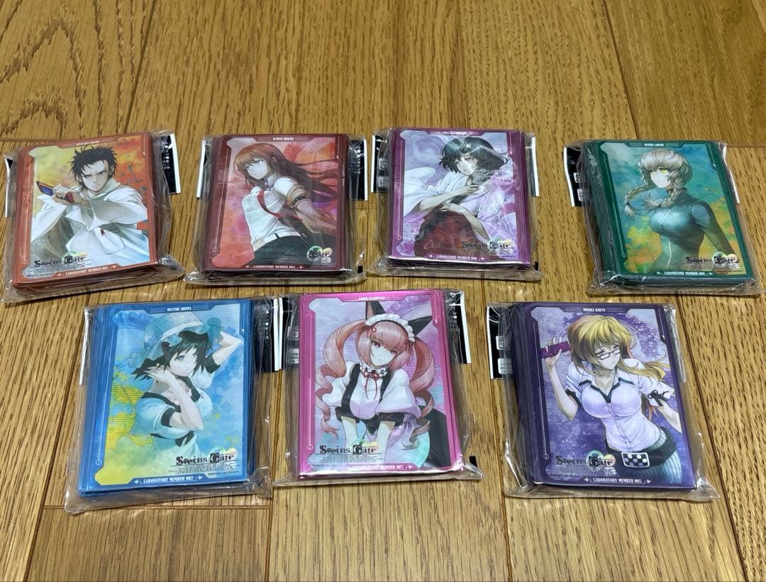 シュタインズゲート STEINS;GATE キャラクタースリーブ 7種セット