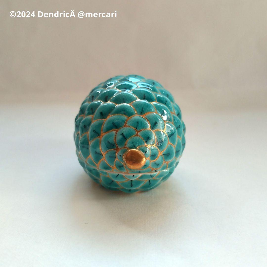 手塚充 作　仁清写　まつぼっくり　香合　共箱　茶道具　新品未使用　⑤