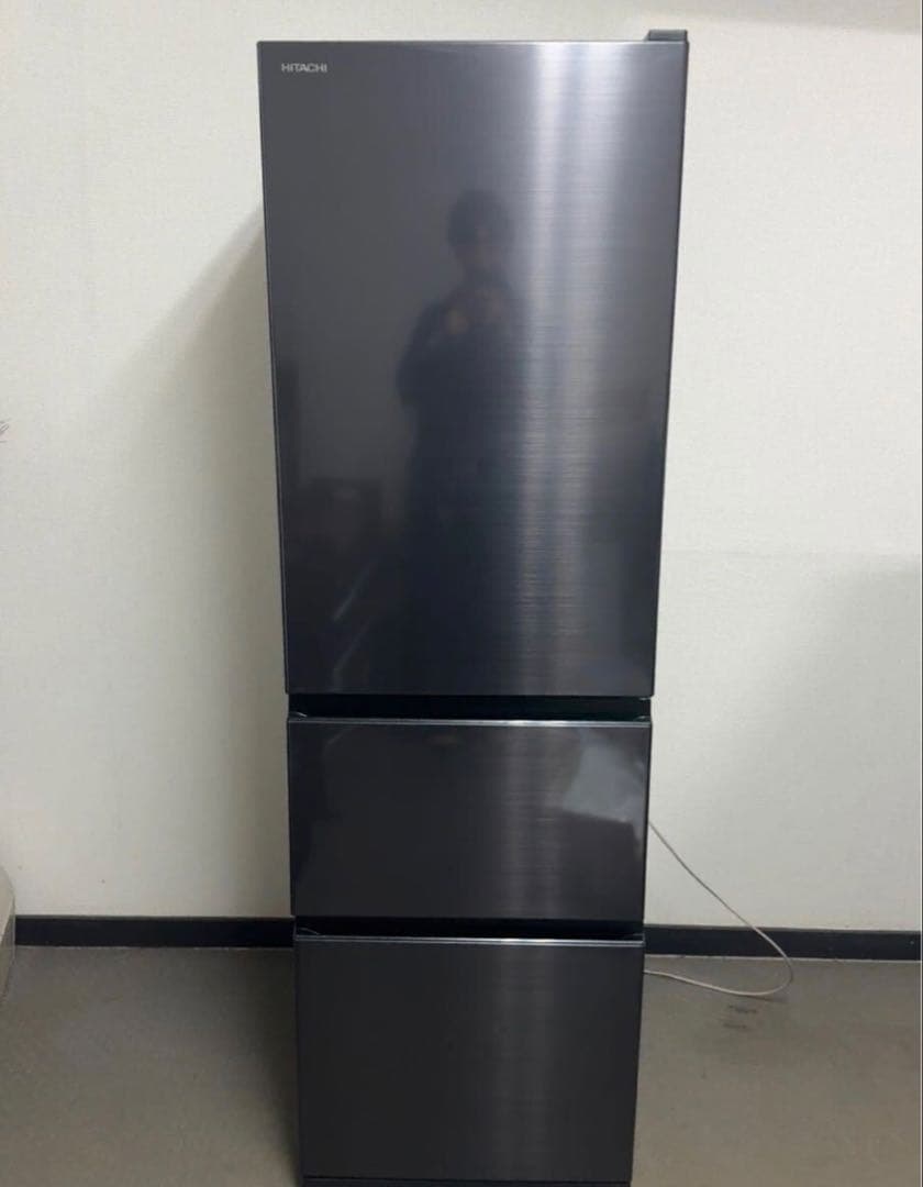 美品 HITACHI 2022年製 315L 3ドア冷蔵庫 自動製氷 急冷却
