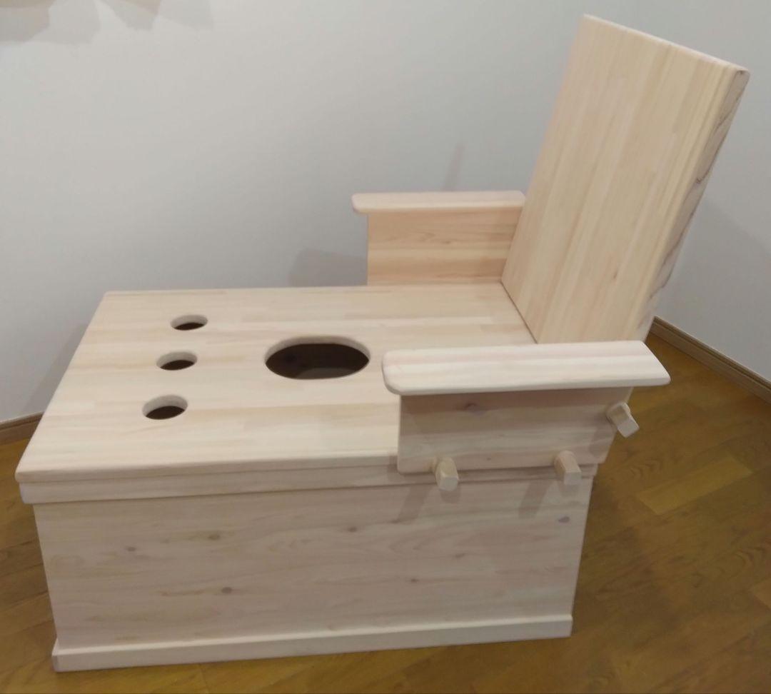 Mr.ギリギリマスターページ①　ワイド型よもぎ蒸し専用椅子