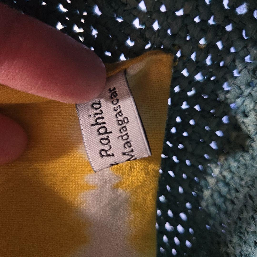 sansArcidetサンアルシデかごバッグ水色くすみブルーカゴバッグ