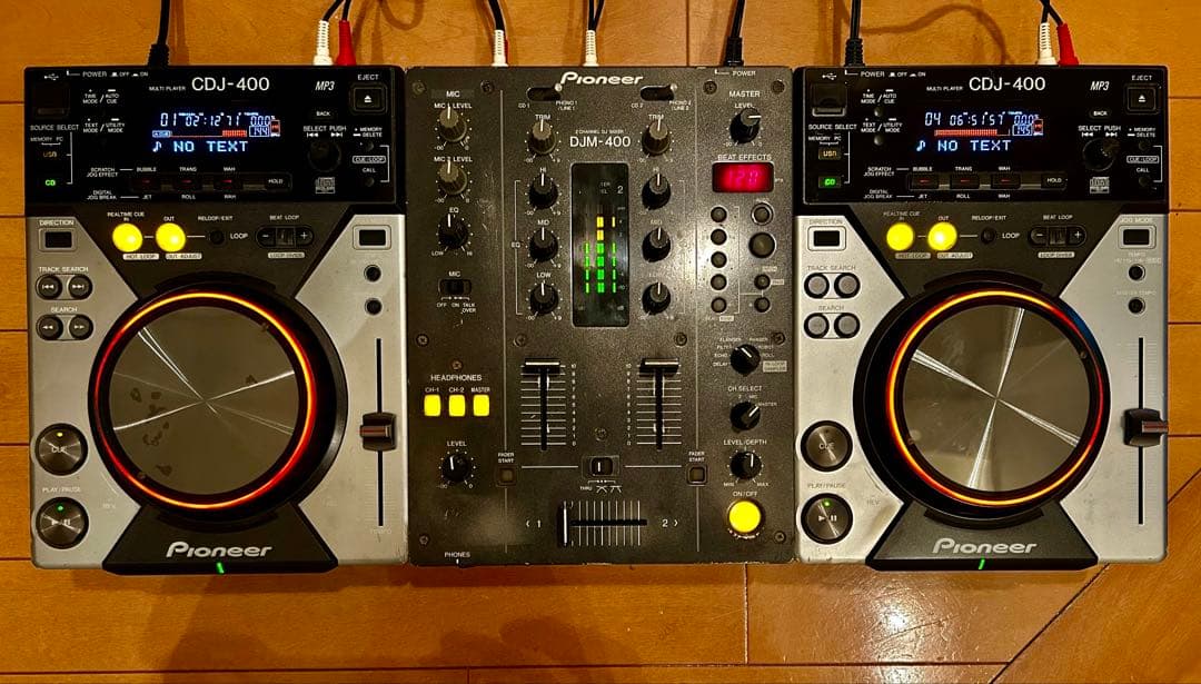 DJセット　パイオニア 400 セット　値下げ交渉の末