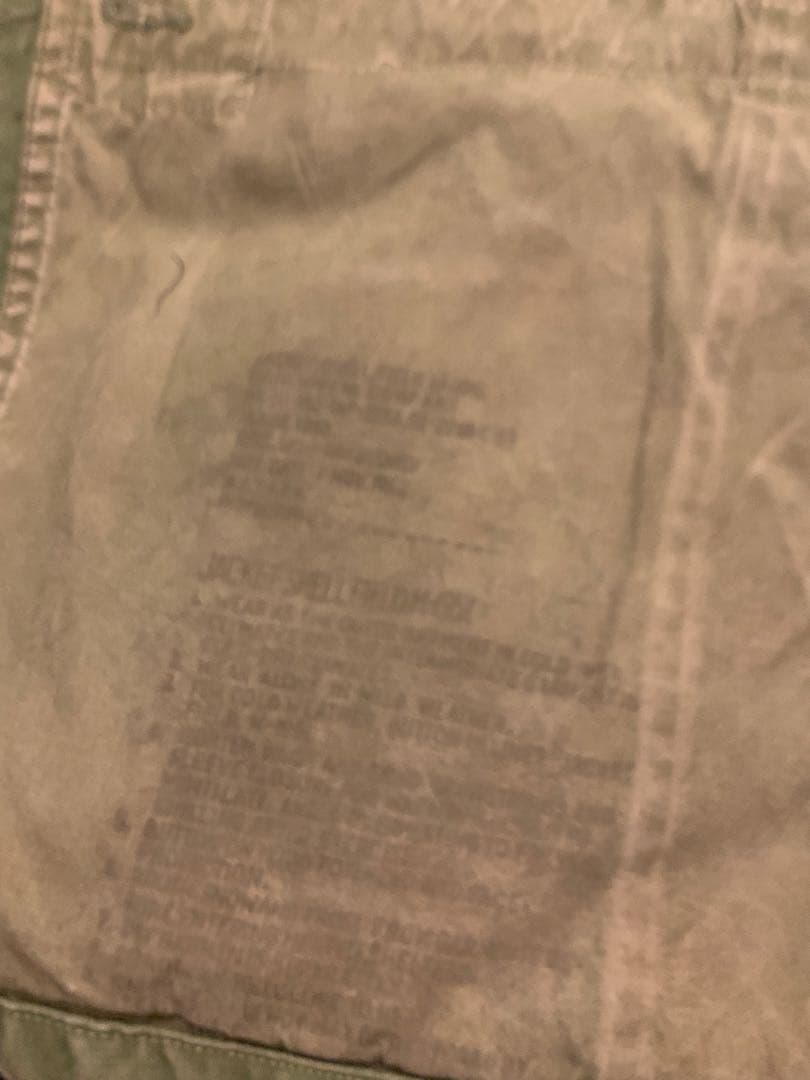 60s 70s 実在MCミリタリー ジャケット M-51 モーターサイクルクラブ