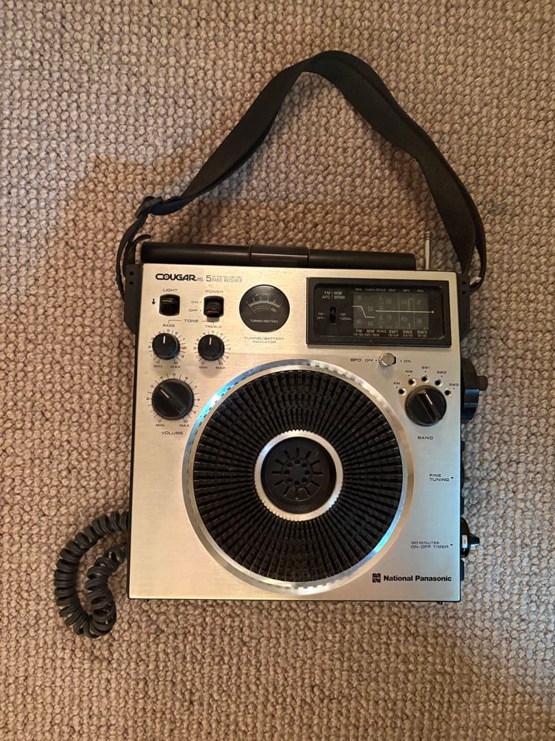 松下電器産業 クーガー RF-1150 BCLラジオ 5バンドレシーバー
