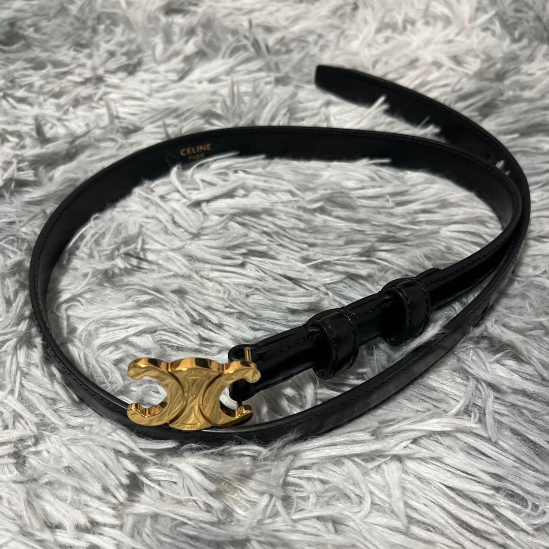 CELINE セリーヌ スモール 18MM トリオンフ ベルト レディース
