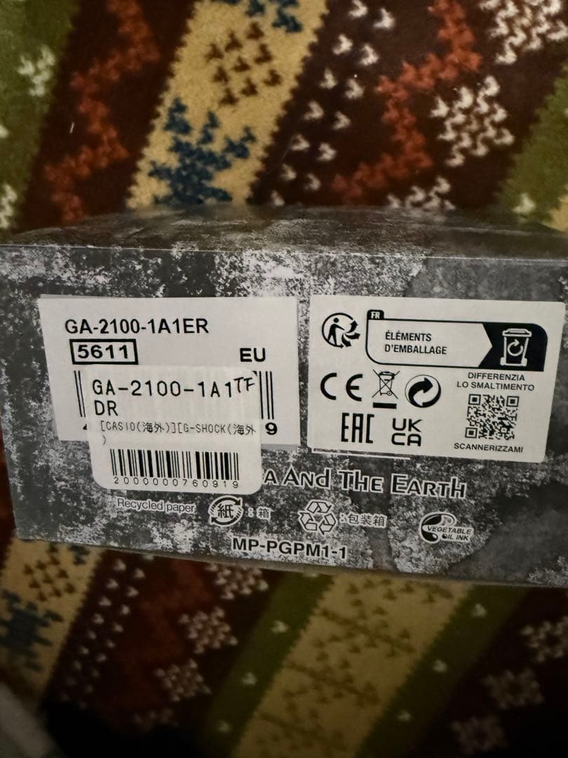 G-SHOCK GA-2100-1A1ER ブラック