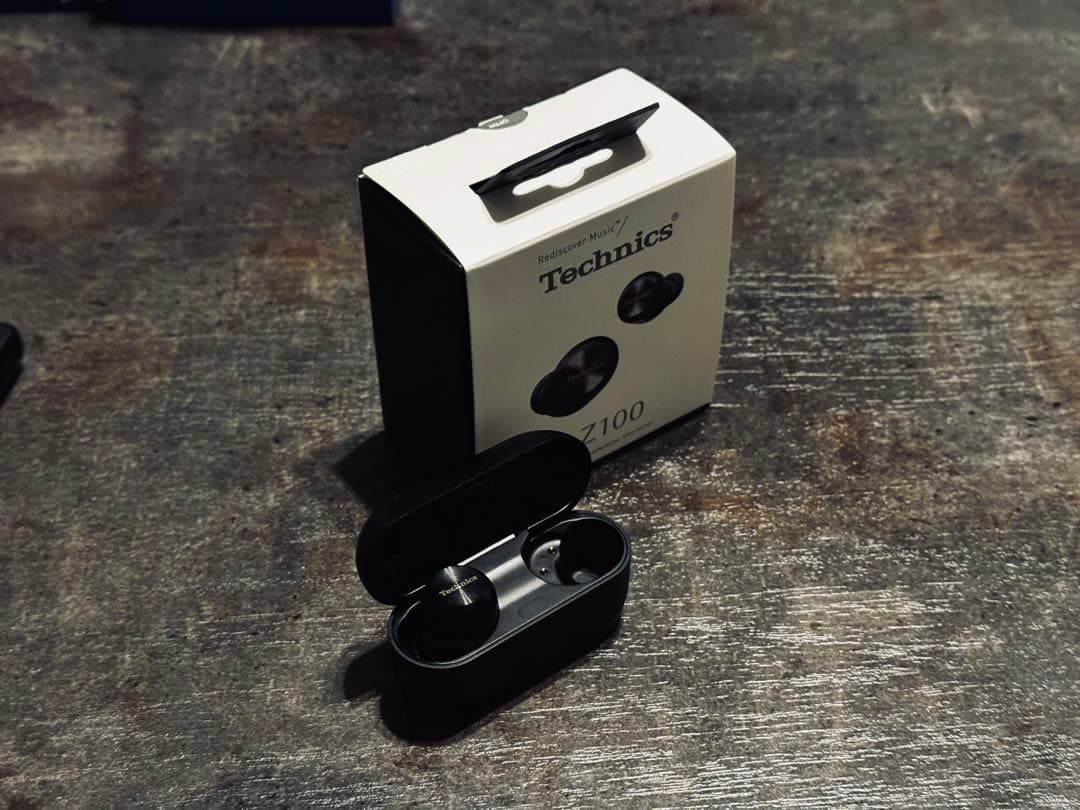 Technics EAH-AZ100 ワイヤレスイヤホン 左(L)+充電ケース