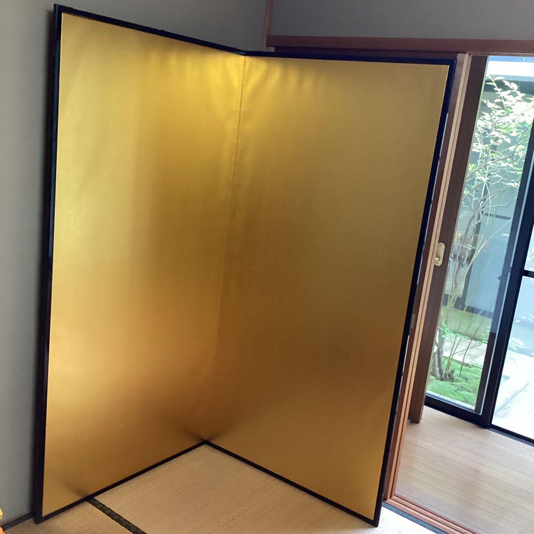 金屏風　大きい　婚礼　座敷用