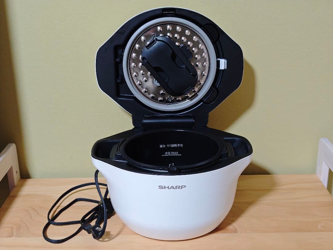 SHARP ヘルシオ ホットクック KN-HW16G ホワイト 1.6L