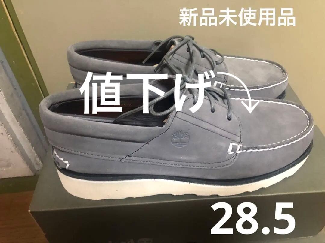 ティンバーランド　モカシン　デッキシューズ　ヌバック