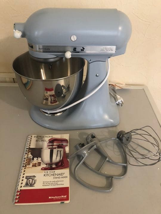 キッチンエイド　スタンドミキサー　日本未発売　ミスティーブルー