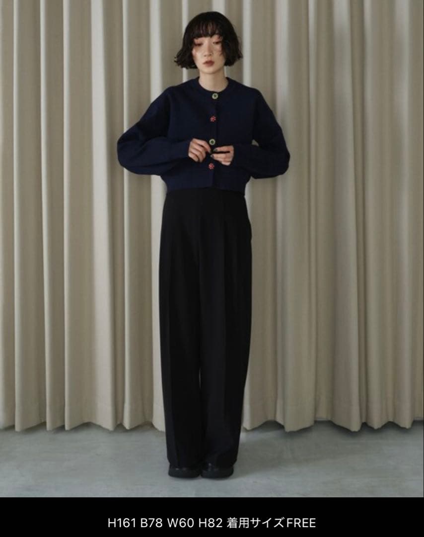 mahoさま専用「EMMEL REFINES」ビジュー ミニ カーディガン