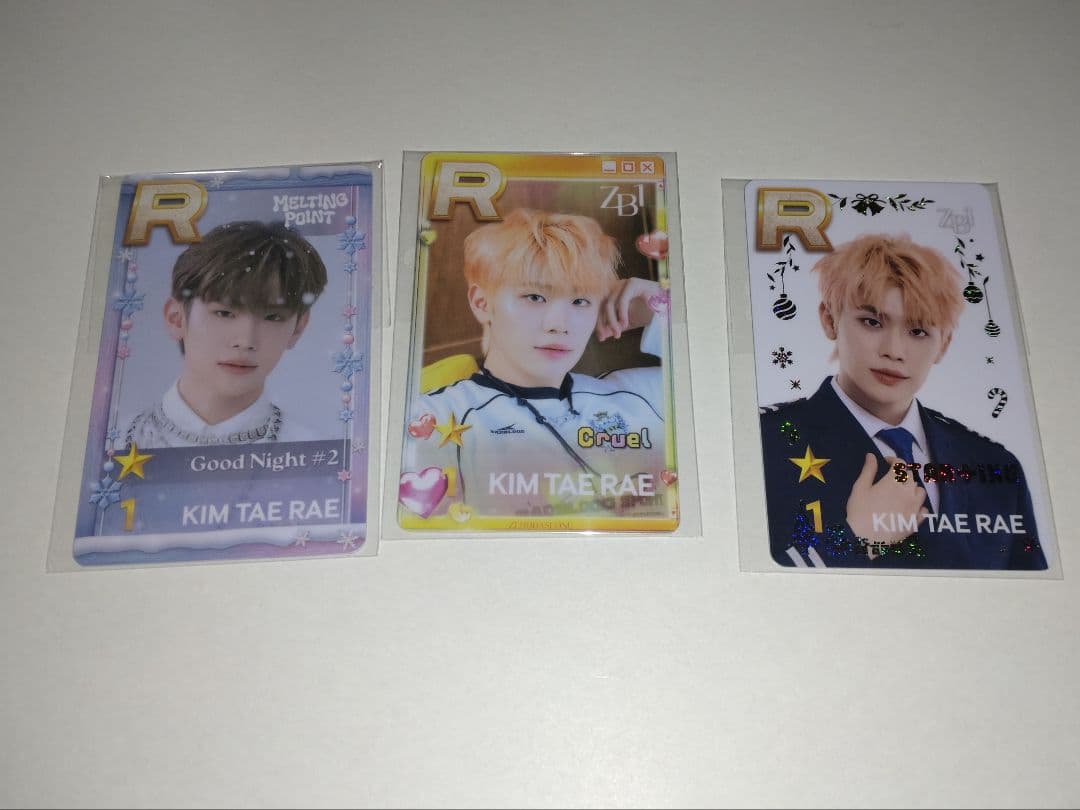 ZB1 テレ SUPERSTAR Christmas Bear 韓国 トレカ