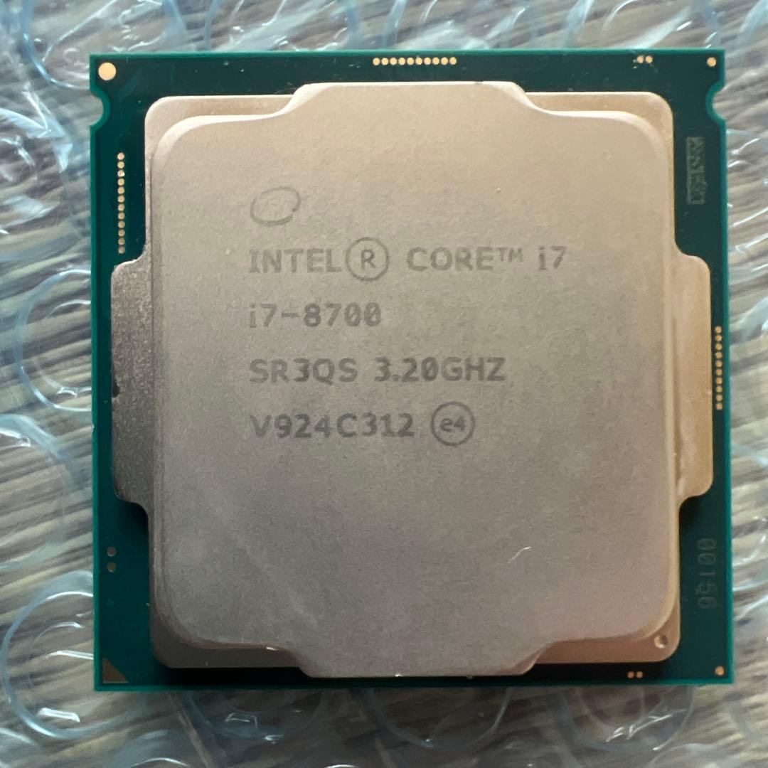 CPU Intel Core i7 8700 3.2GHZ