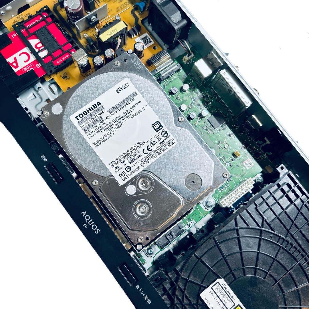 SHARP BD-NW520 2番組同時録画 2TB