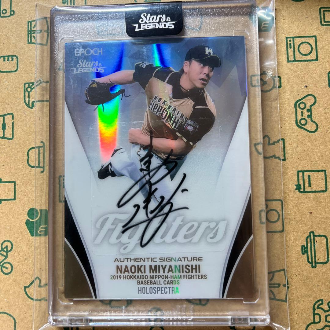 2019EPOCH 日本ハムファイターズ S&L 宮西尚生 直筆サインカード