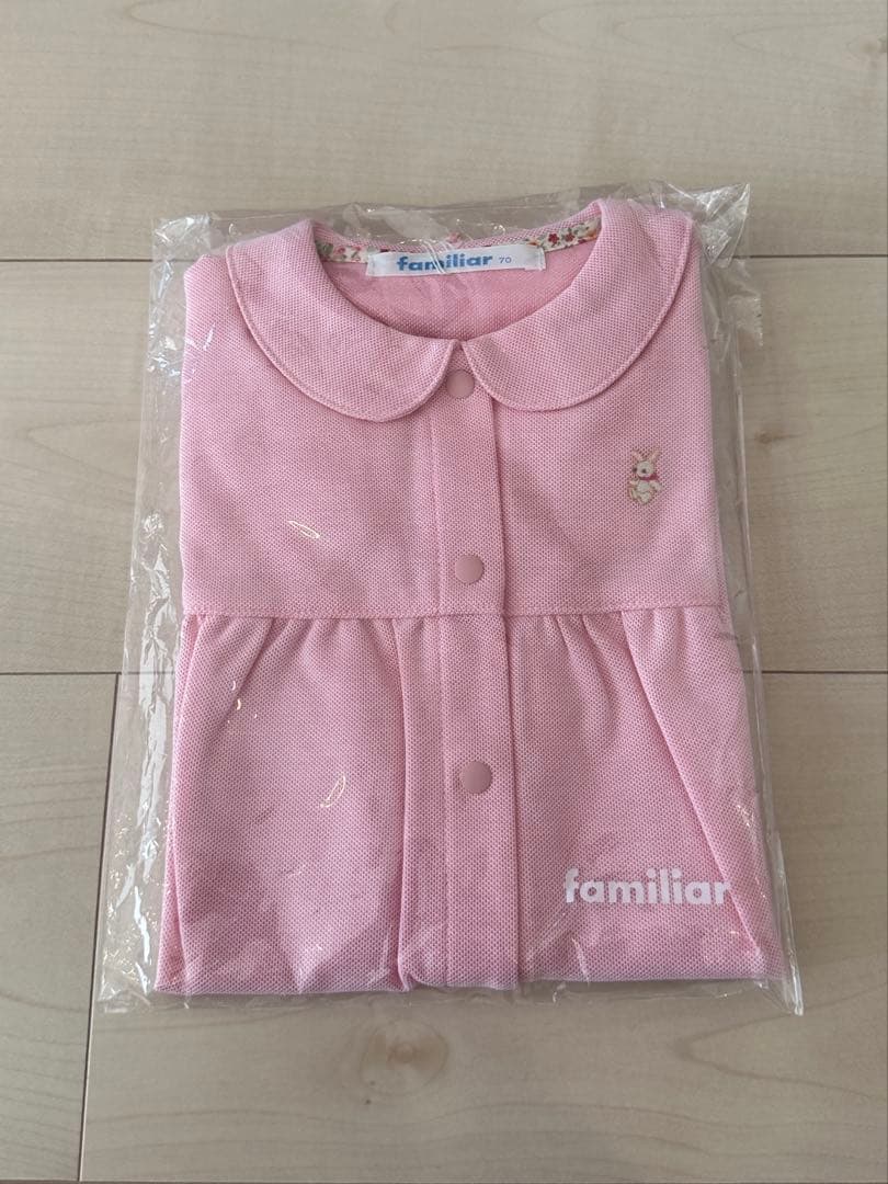【新品未使用】ファミリア　ロンパース