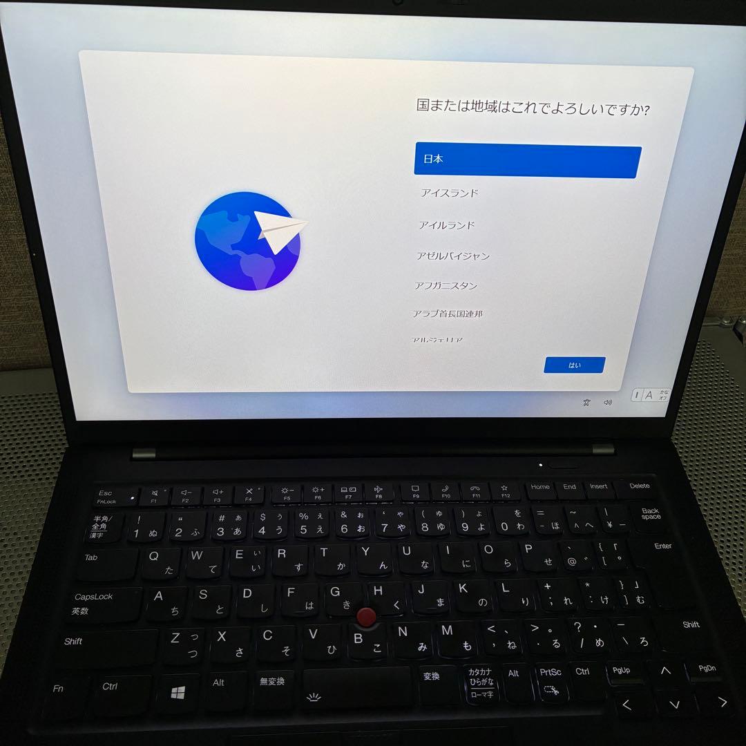 Windowsノート本体 Lenovo ThinkPad X1 Carbon gen9 256G 14in