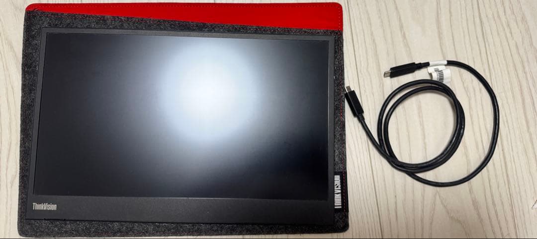 中古　Lenovo ThinkVision M14 モバイルモニター