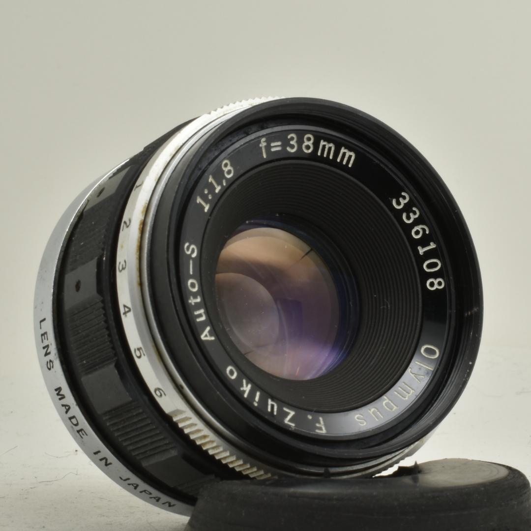 hinata様用　完動 OLYMPUS PEN F 38mm F1.8 外付露出