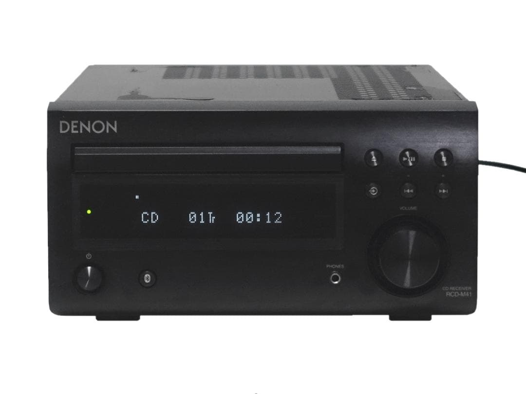 DENON デノン RCD-M41 CDレシーバー ブラック 2018年 動作品