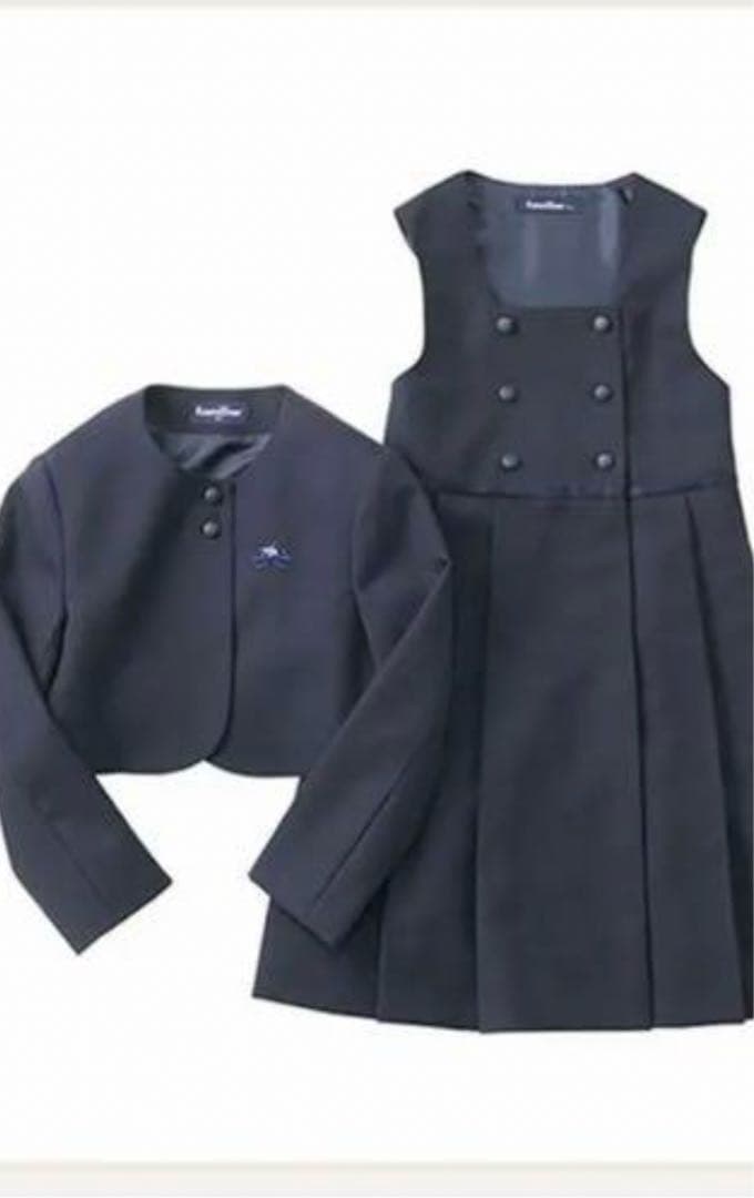 familiar セットアップ　女の子　120　お受験　スーツ