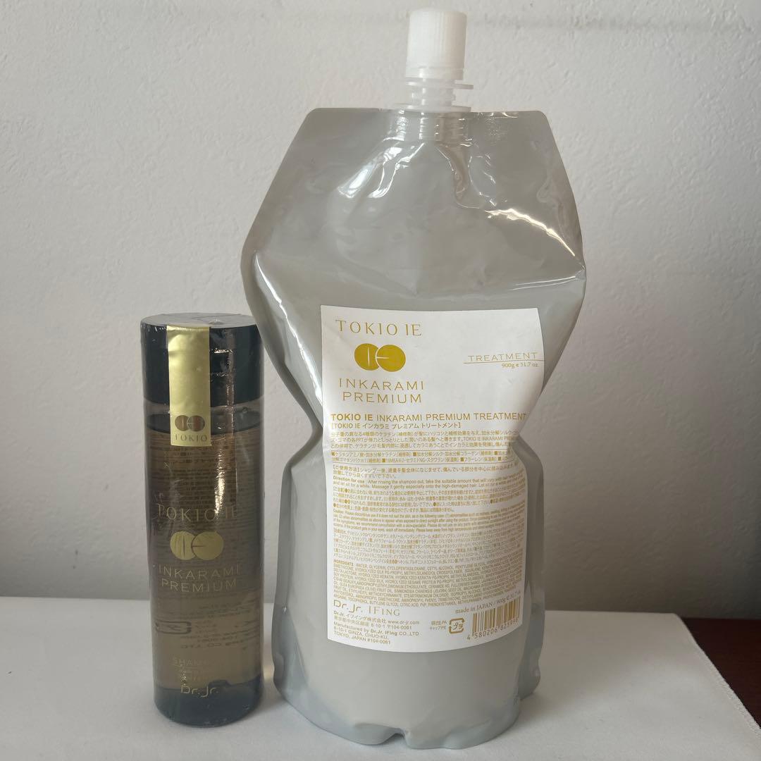 トキオIE インカラミプレミアム シャンプー200ml&トリートメント 900g