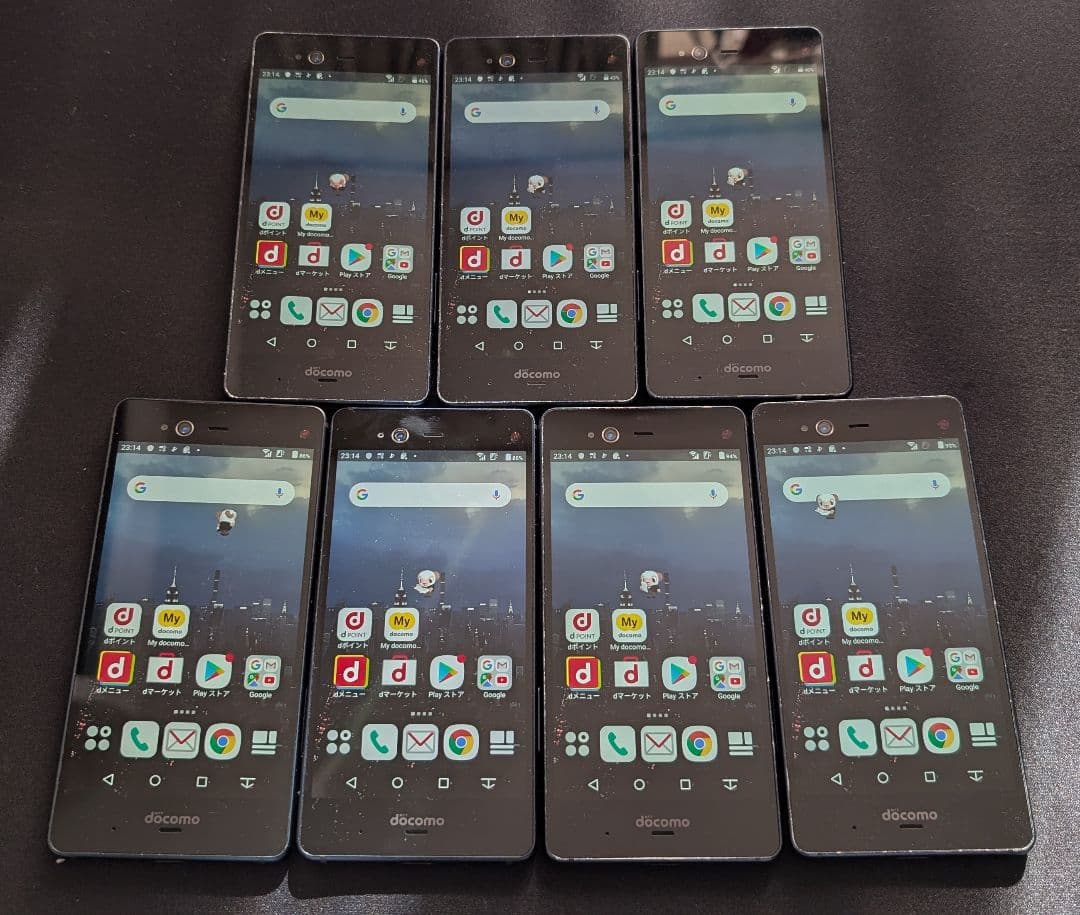 【中古】富士通 arrows NX F-01K 7台セット（その５）