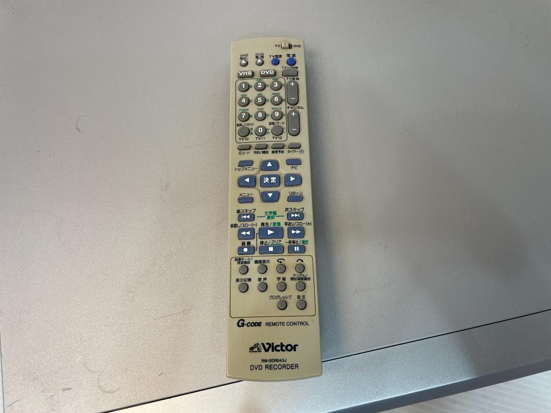 ★再生〇★ DVD ビデオ レコーダー Victor DR-MV5 VHS