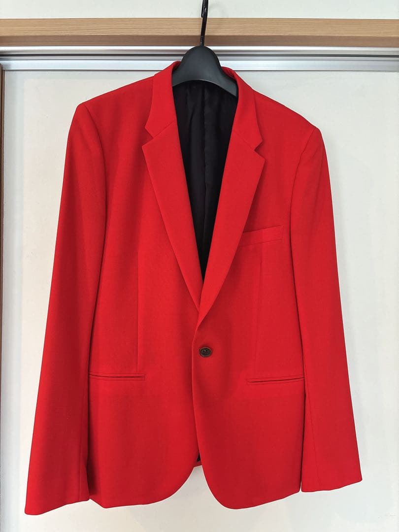 Paul Smith テーラードジャケット レッド　Lサイズ