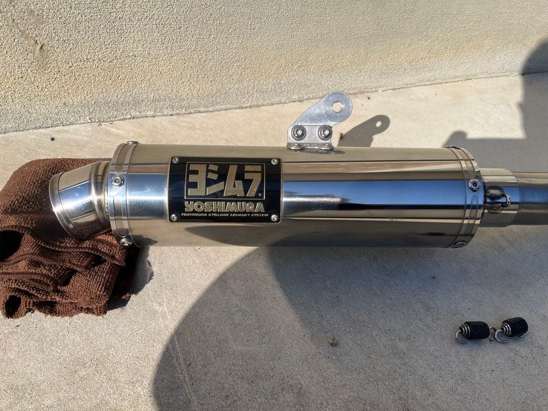 GSX-R125用　ヨシムラ サイクロンマフラー DL33B
