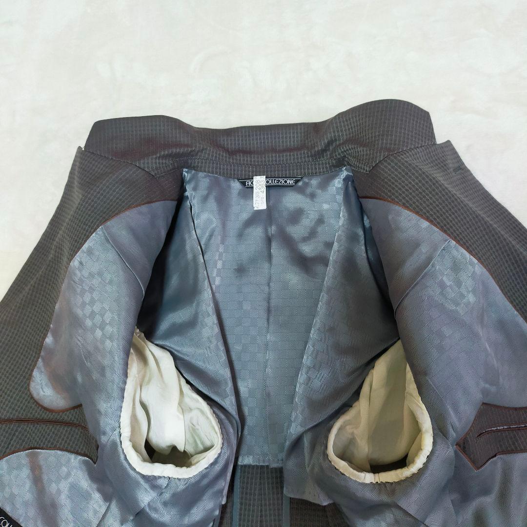 90S　FICCE　46　3釦スリーピーススーツ