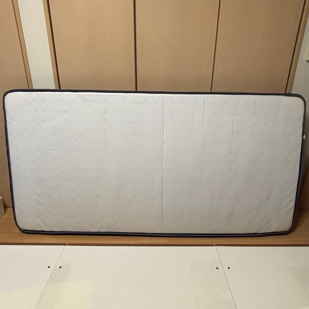 【引き取り限定】【美品】シングルベッド 収納4つ コンセント2口 ニトリ