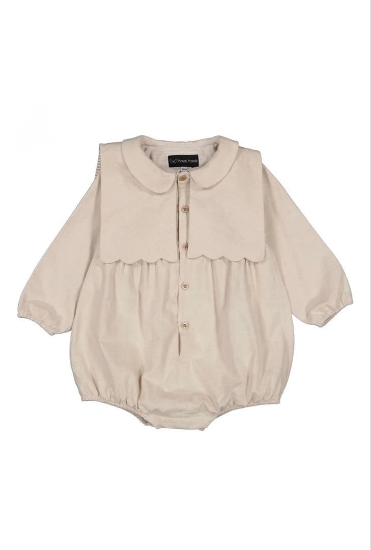 MaisonMarelle襟付きロンパース 24m