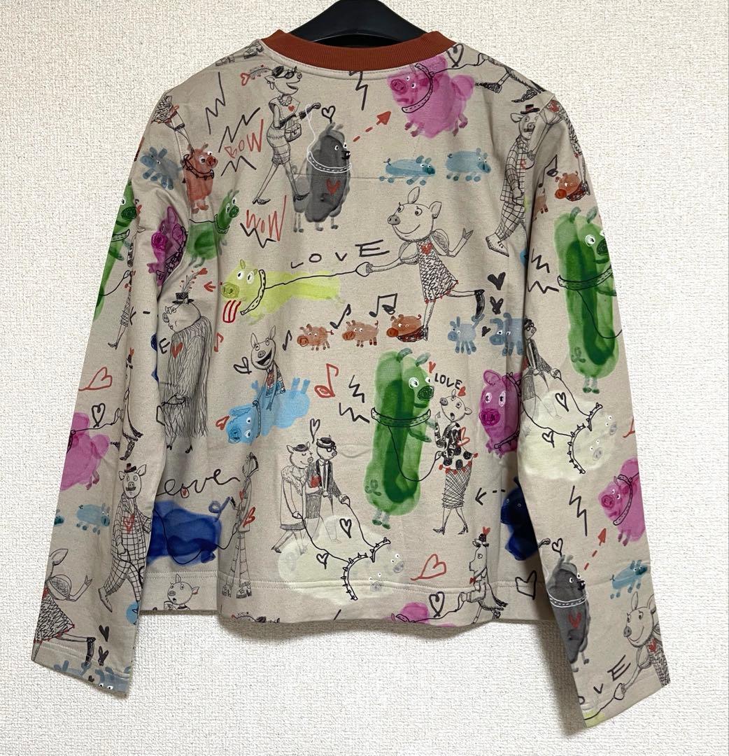 アルベロベロ♡ブタちゃんいっぱいプルオーバーカーディガン新品