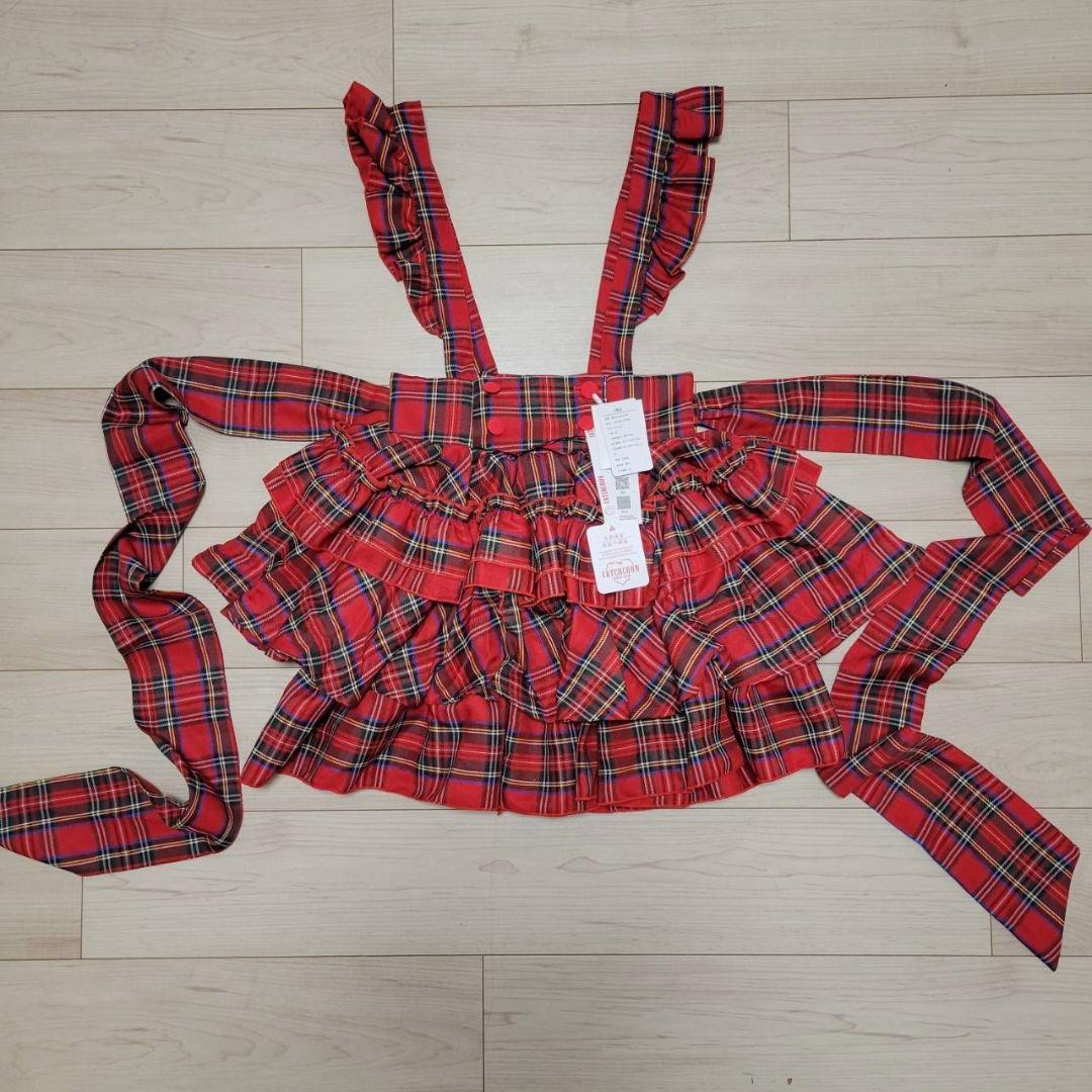 CATCOCOON チェック柄フリルスカート