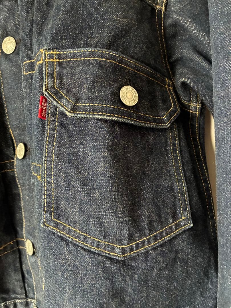Levi's 71507 セカンドタイプ　復刻　デニムジャケット 34