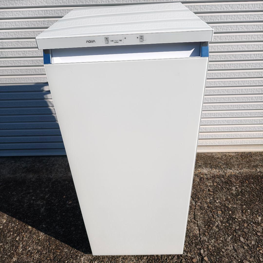アクア 前開き式冷凍庫 AQF-F13R 134L 展示品 除菌清掃済 極美品