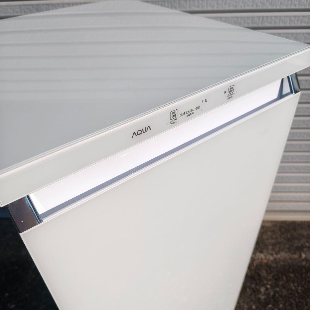 アクア 前開き式冷凍庫 AQF-F13R 134L 展示品 除菌清掃済 極美品