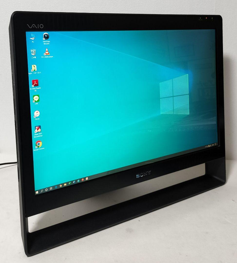動作確認済 初心者OK 2コア win10ffice2016 SONY 一体型