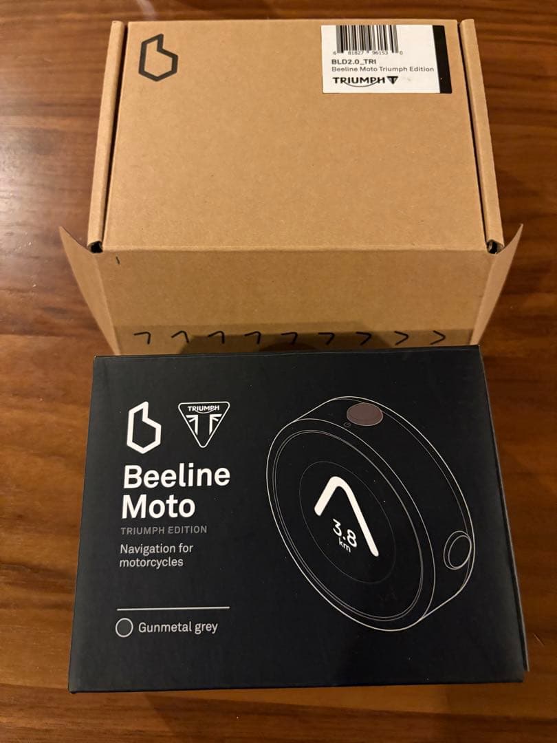 Beeline Moto Triumph Edition 保護フィルム貼付け済み