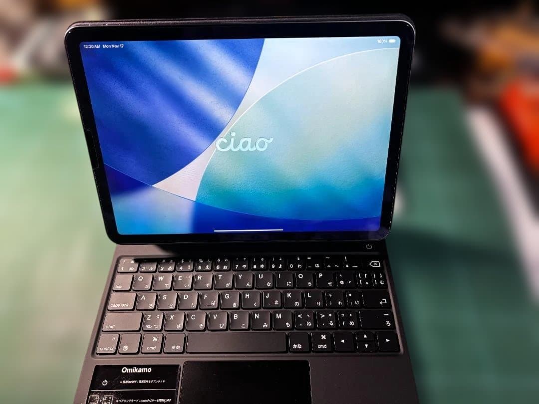 iPad air 第５世代　64G　Omikamo マジックキーボード付き