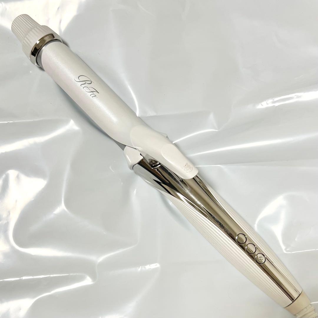 ReFa コテ 26mm ビューテックカールアイロン ホワイト 白 コード式
