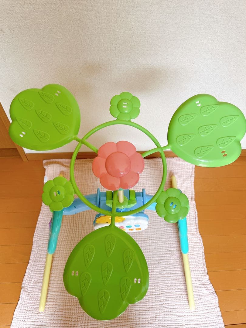 【美品送料無料】ディズニー 6WAYジムにへんしんメリー　プーメリー　可動