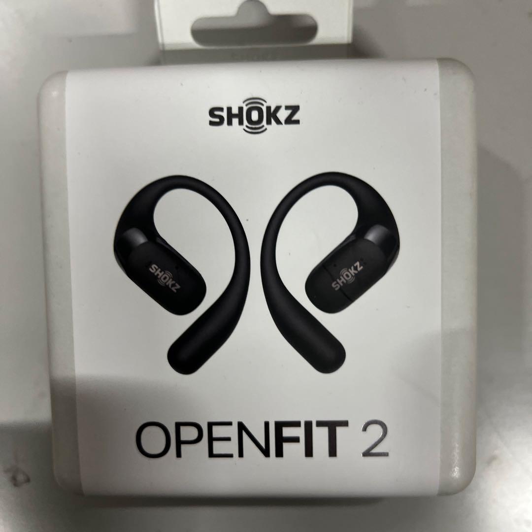 shokz OpenFit 2 ワイヤレスイヤホン オープンイヤー 新品 未開封